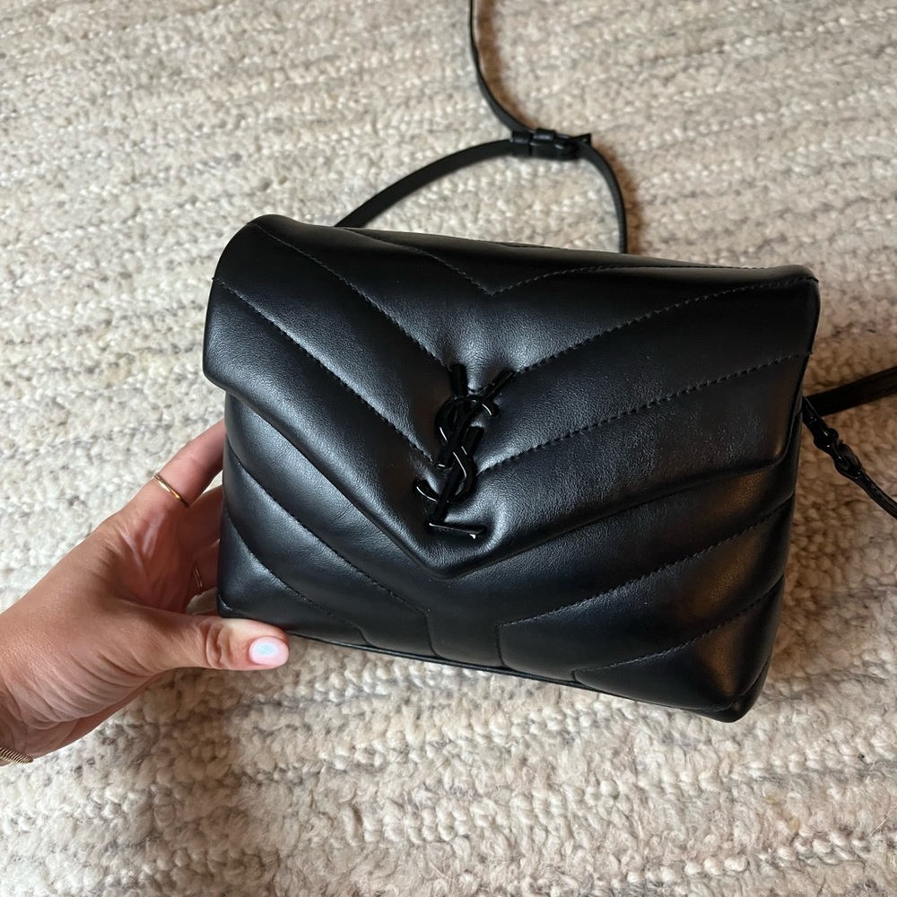 Loulou Toy Matelasse Calfskin Flap-Top Shoulder Bag